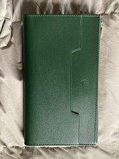 Rolex Green Leather Bag New