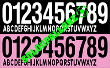 kit nome + numero plastichina