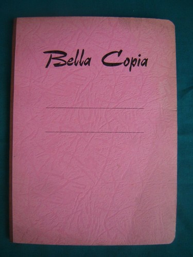 Quaderno epoca vintage anni - ,