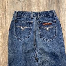 Jeans Sergio Valente vintage blu denim taglia 30 x 36 gamba dritta classico