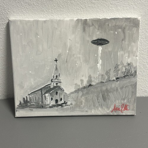 Quadro astratto chiesa