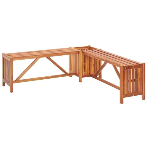 Vidaxl panca giardino angolare - vidaxl,