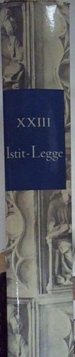 Enciclopedia del diritto xxiii - del,
