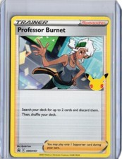 Professor Burnet Pokemon
