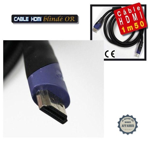 Cable hdmi blinde longueur - hdmi,
