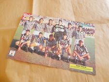 Poster calcio vintage ASCOLI ( 1988/89 ) Allegato Guerin Sportivo 