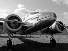 Quadro Aereo D'Epoca 4 Elica