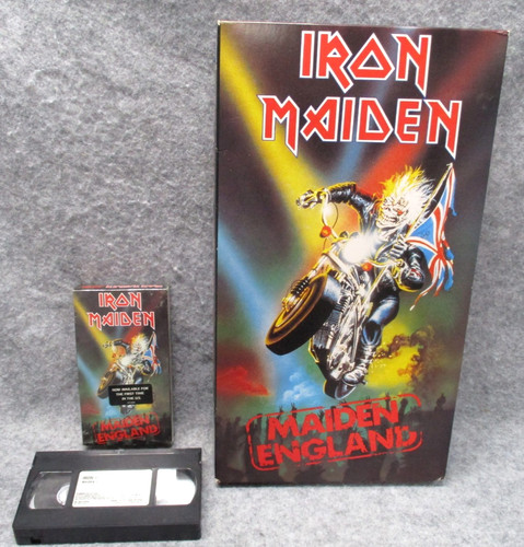 Iron maiden vhs tape shrink - in,