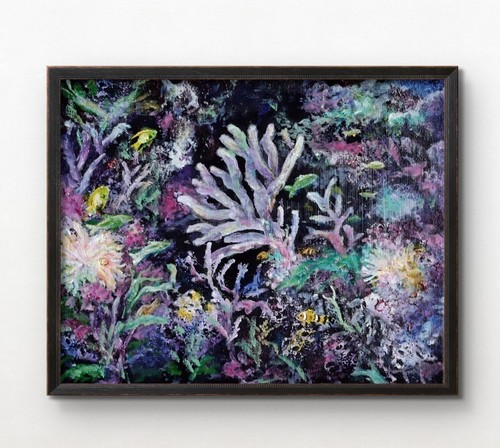 Quadro tela arte acrilica - su,