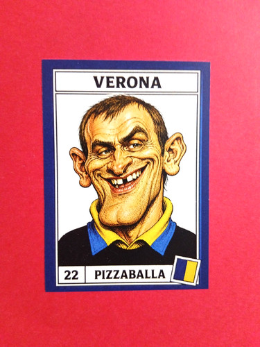 Figurina caricatura calciatori - caricatura,