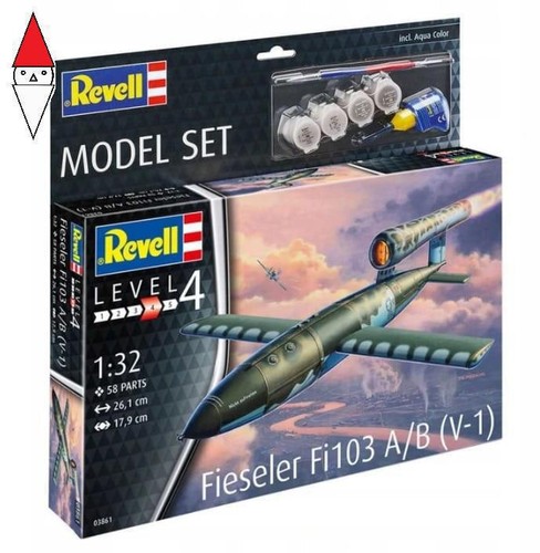 Revell model set fieseler - revell,