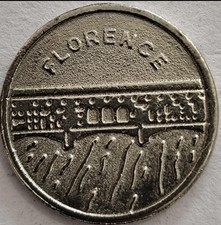 Gettone firenze 2 groove - gettone,