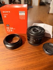 Sony FE 24mm f/2.8 G – Serie