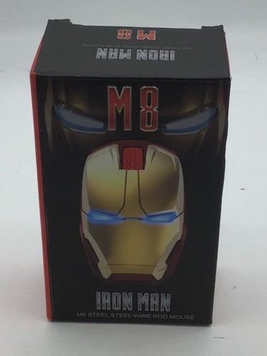 Computer mouse iron man - man, m8