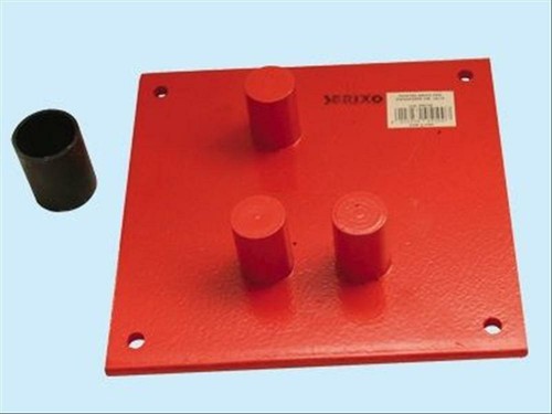 Piastra piegaferro 18x18cm - piegaferro,