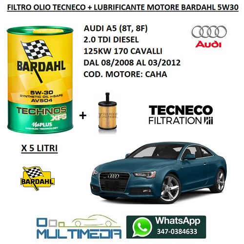 Filtro olio lubrificante - filtro,