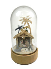 Campana di Vetro con Natività