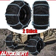 Set 2 Catene da Neve 25x10-12 per Quad ATV UTV Catene da Neve Antiscivolo V Bar