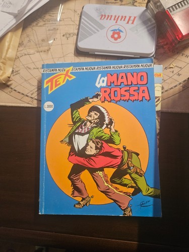 Tex nuova ristampa la mano - ristampa,