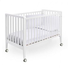 Lettino Evolutivo Win Pali Bianco 6in1 Con Tessile Tinta Unita Ecrù PALI