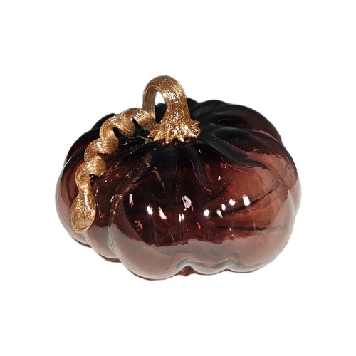 Decorazione zucca vetro - decorazione,