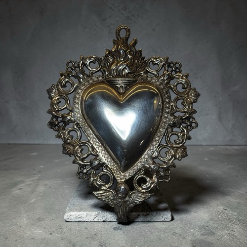 Voto cuore sacro 17x13cm - cuore,