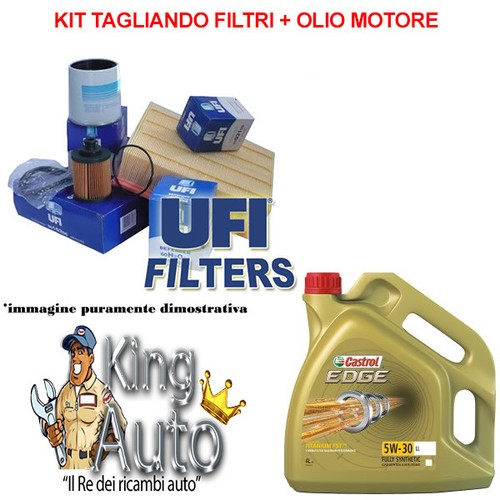 Kit tagliando olio castrol - kit,