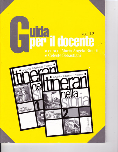 Guida per docente itinerari - docente,