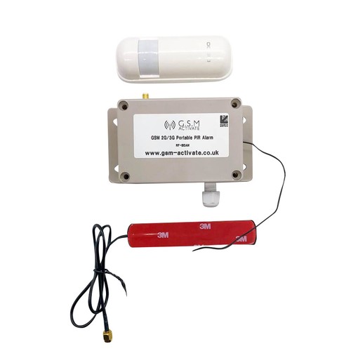 Allarme pir portatile - gsm,