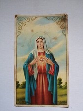 Cuore Immacolato Maria, Holy Card, Maria Pinizzotto in Loving Memory 1972