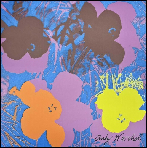 Andy warhol fiori - warhol, *