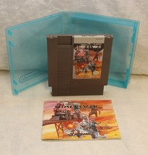The Lone Ranger con libretto NES Konami testato FUNZIONANTE