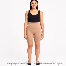 Spanx Sara Blakely Guaina Modellante Donna Beige Taglia XS Alla Coscia Vita Alta