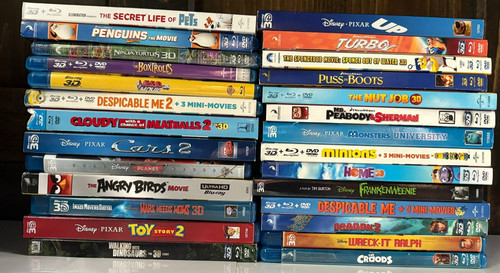 Blu ray lot collection - 3d,