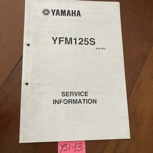 Yamaha quad yfm125s - yamaha, yfm