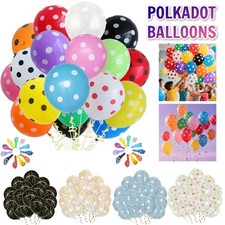 Palloncini a pois stampati 12"