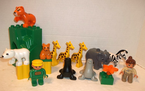 Lego duplo zoo animals - "zoo, animals"