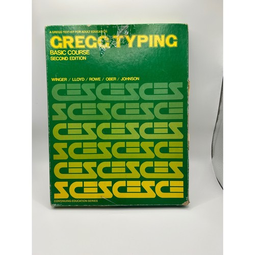 Gregg typing basic course - typing,