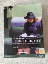 AA.VV.; "Il piacere dei testi", vol. 6 - ISBN 9788839532275 Baldi Giusto Paravia