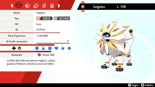 Solgaleo masterball - solgaleo, br