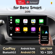 Per Benz Smart ForTwo 453 2015-2019 Carplay Android 13 Autoradio Stereo GPS NAVI