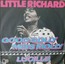 7" 60s IN MINT- ! LITTLE RICHARD : Good Golly Miss Molly + Lucille / LIVE )