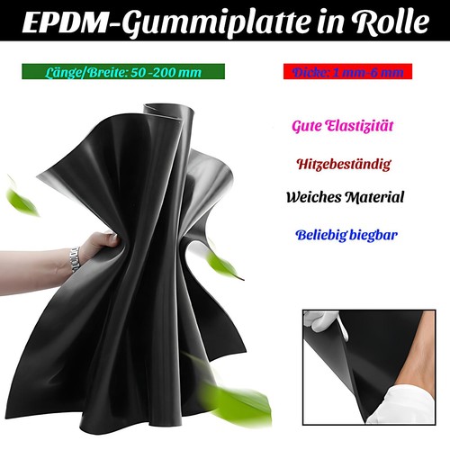 Piastra gomma epdm rotolo - in,