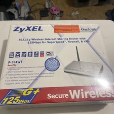 ZyXEL MODEL # P-334WT Wireless