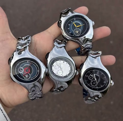 Orologio uomo metallo acciaio - orologio,