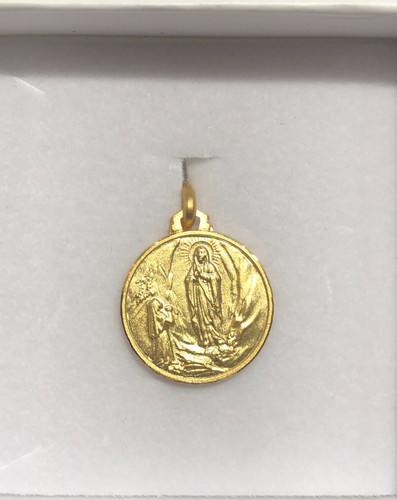 Madonna lourdes argento - di,