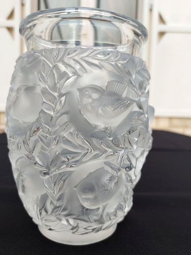 Vase rene lalique cristal - rene, lalique-cristal