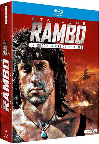 Blu ray rambo trilogie - -,