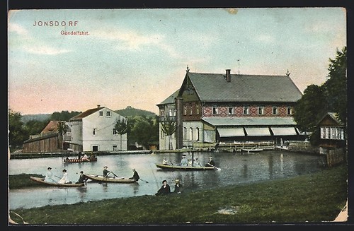 Cartolina jonsdorf giro - giro, in