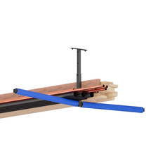 Scaffale sospeso supporto da